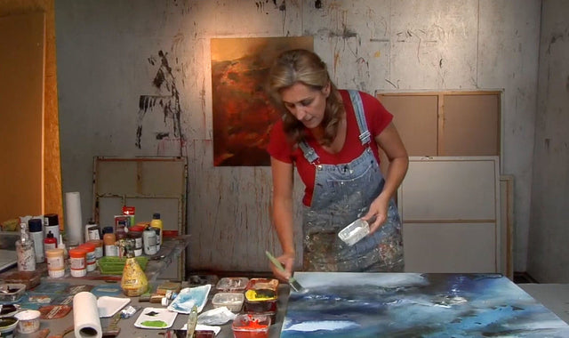 Lerne im geistreich Online-Kurs mit Eftichia Schlamadinger Himmelsstimmungen und Wasserwelten kennen