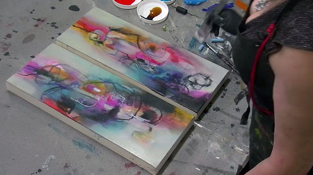 Lerne im geistreich Online-Kurs mit Era Freidzon Bildfindung. Abstraktion. Gekritzel... kennen