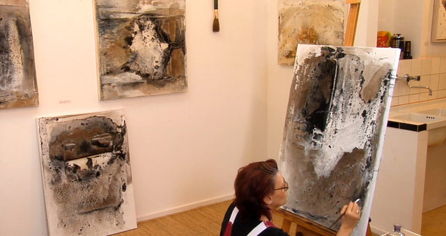 Lerne im geistreich Online-Kurs mit Gabriele Musebrink Das andere Grisaille kennen