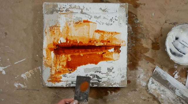 Lerne im geistreich Online-Kurs mit Gabriele Musebrink Fluß strukturierter Farbintensität - Himalaya kennen