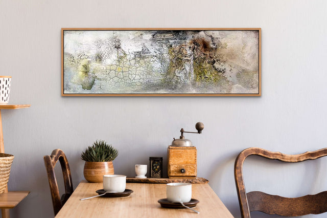 Lerne im geistreich Online-Kurs mit Gabriele Musebrink Transparenzen auf Leinwand kennen