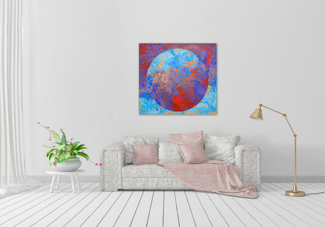 Lerne im geistreich Online-Kurs mit Günther Reil Adhäsions-Technik - Grundlagen und Malprozess kennen