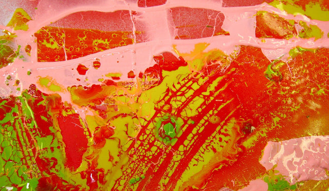 Lerne im geistreich Online-Kurs mit Günther Reil Adhäsions-Technik - Grundlagen und Malprozess kennen