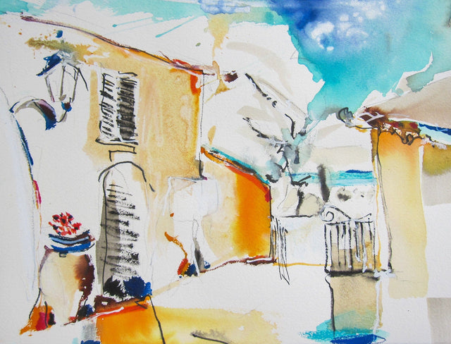 Lerne im geistreich Online-Kurs mit Günther Reil Reiseskizzen Mallorca kennen