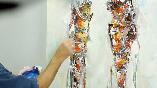 Lerne im geistreich Online-Kurs mit Heinz Felbermair Nass in Nass-Verläufe - Pinseltechniken kennen