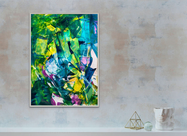 Lerne im geistreich Online-Kurs mit Helga Budde-Engelke Paartanz auf der Leinwand - Pinsel und Colourshaper kennen