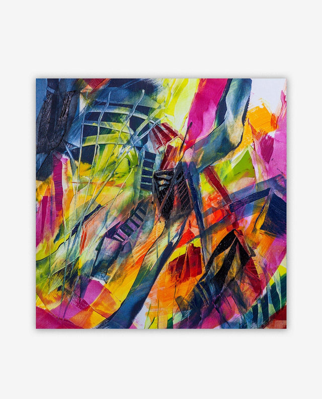 Lerne im geistreich Online-Kurs mit Helga Budde-Engelke Paartanz auf der Leinwand - Pinsel und Colourshaper kennen