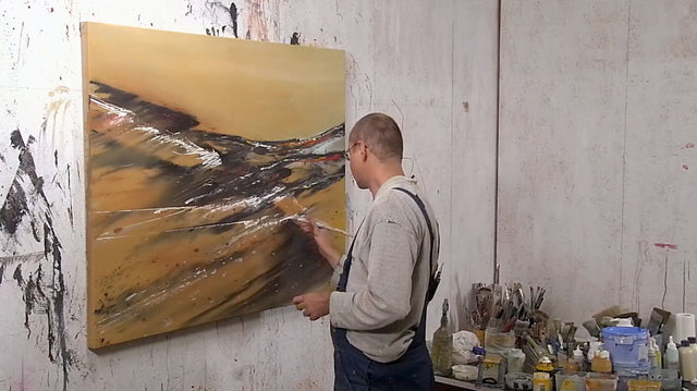 Lerne im geistreich Online-Kurs mit Hinrich Schüler Improvisierte Landschaften - vom Chaos zur Ordnung kennen