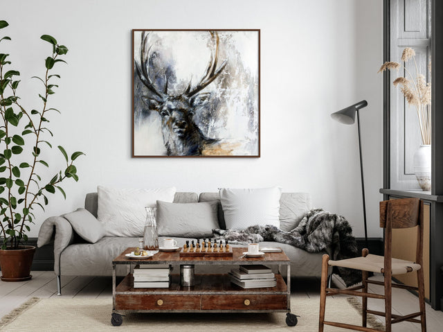 Lerne im geistreich Online-Kurs mit Ilona Griss-Schwärzler Hirsch auf zarter Struktur kennen