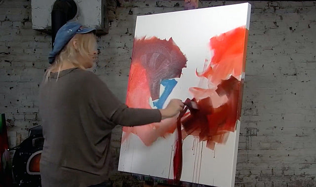 Lerne im geistreich Online-Kurs mit Ilona Griss-Schwärzler Malerei und Collage - Grau kennen