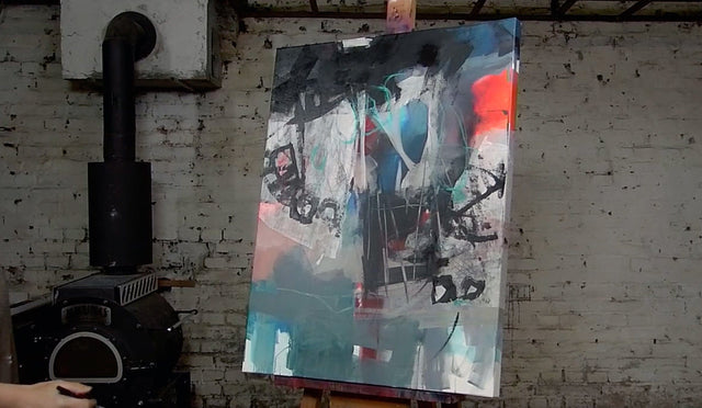 Lerne im geistreich Online-Kurs mit Ilona Griss-Schwärzler Malerei und Collage - Grau kennen