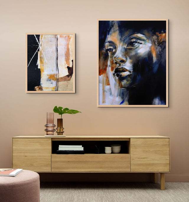 Lerne im geistreich Online-Kurs mit Ilona Griss-Schwärzler Portrait in Hautfarbe - Lichtmalerei kennen