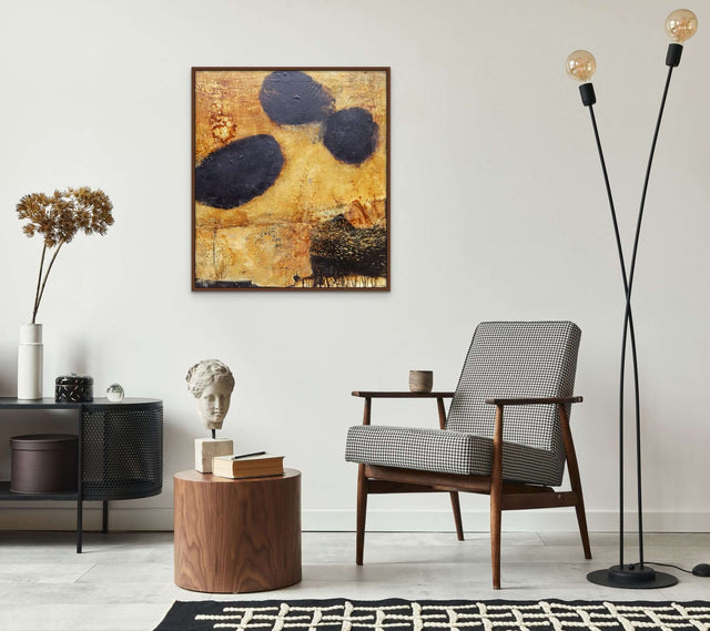 Lerne im geistreich Online-Kurs mit Ines Hildur 5 paintings in dust technique - Voiceover (EN) kennen