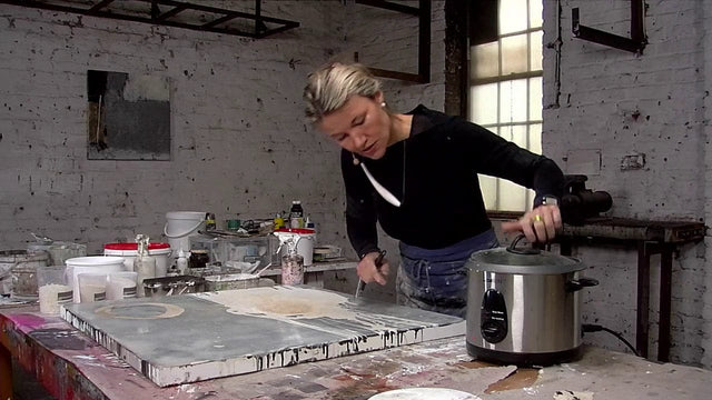 Lerne im geistreich Online-Kurs mit Ines Hildur Großes Format XL weiß kennen