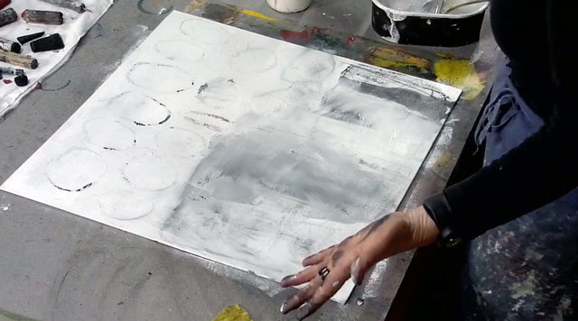 Lerne im geistreich Online-Kurs mit Ines Hildur Non Color meets Color - blue/green kennen