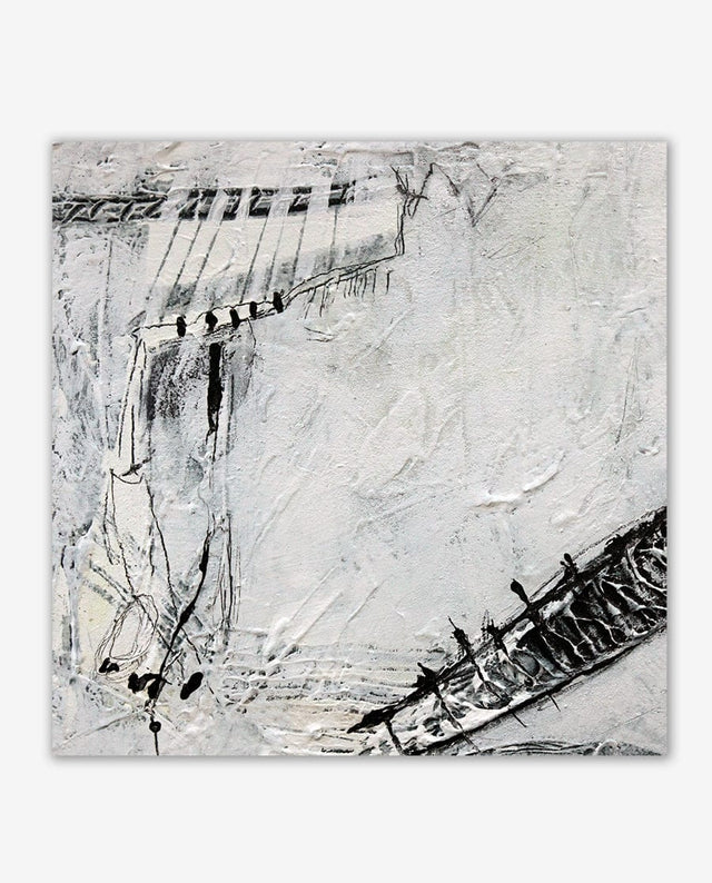 Lerne im geistreich Online-Kurs mit Ingrid Radinger Weiß aus Schwarz in Auskratztechnik kennen