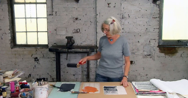 Lerne im geistreich Online-Kurs mit Iris Flexer Experimentelle Mischtechnik "Flexer" kennen