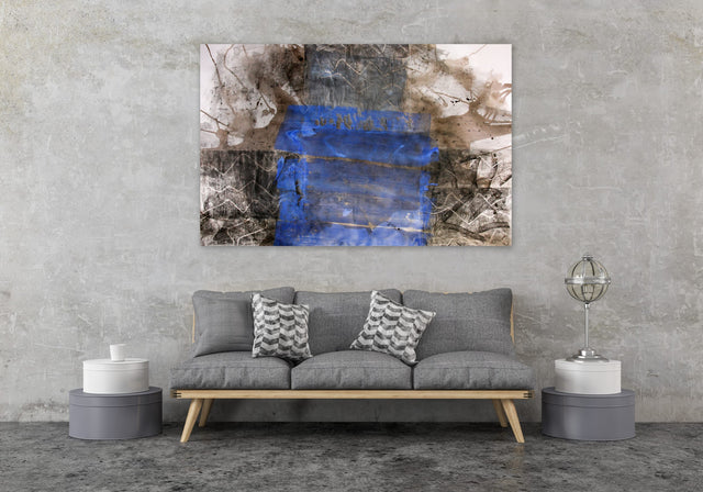 Lerne im geistreich Online-Kurs mit Iris Flexer Holzschnitt im Handdruck mit Collage kennen