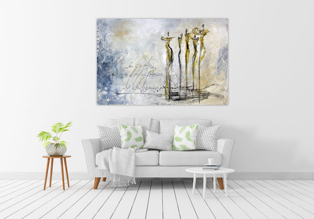 Lerne im geistreich Online-Kurs mit Isabelle Zacher-Finet Figura zart und abstrakt kennen