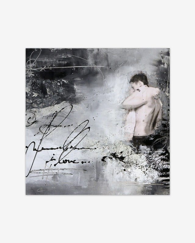 Lerne im geistreich Online-Kurs mit Isabelle Zacher-Finet Fotocollage männlicher Akt kennen