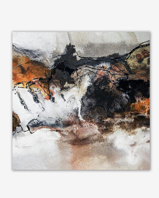 Lerne im geistreich Online-Kurs mit Isolde Folger Afrika in Mischtechnik kennen