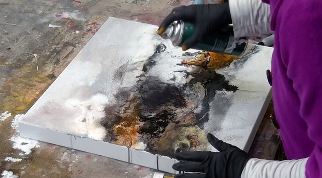 Lerne im geistreich Online-Kurs mit Isolde Folger Afrika in Mischtechnik kennen