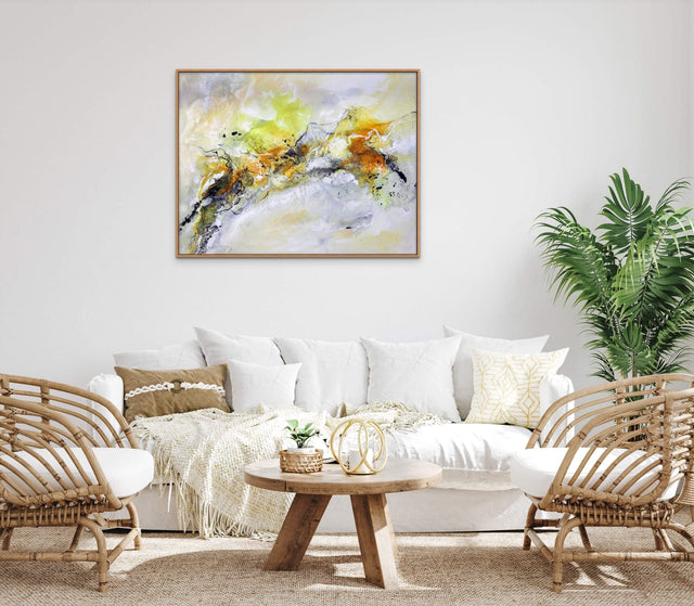 Lerne im geistreich Online-Kurs mit Isolde Folger Gelb-Orange ganz zart kennen