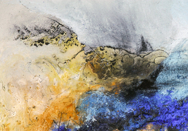 Lerne im geistreich Online-Kurs mit Isolde Folger Landschaft abstrakt kennen