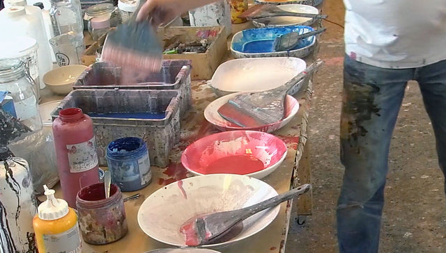 Lerne im geistreich Online-Kurs mit Jens Kilian Farbklang und Struktur kennen