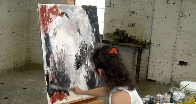 Lerne im geistreich Online-Kurs mit Monika Wex Zeichnerische Malerei und malerische Zeichnung kennen