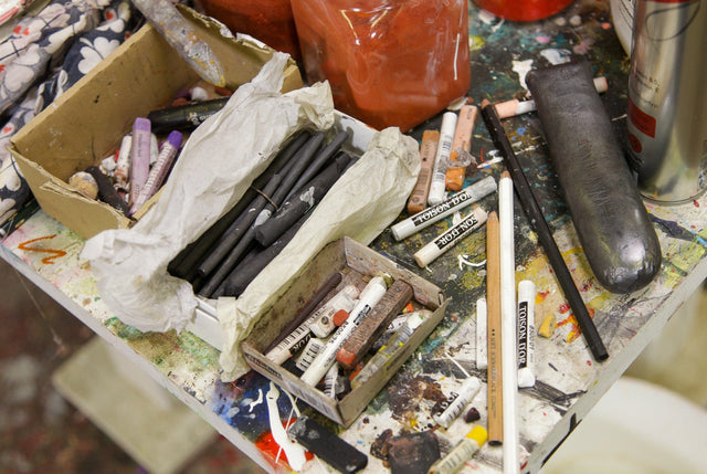 Lerne im geistreich Online-Kurs mit Monika Wex Zeichnerische Malerei und malerische Zeichnung kennen