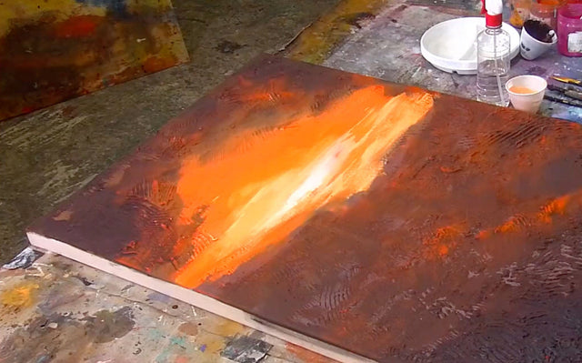 Lerne im geistreich Online-Kurs mit Olma Abendrot in Relieftechnik kennen