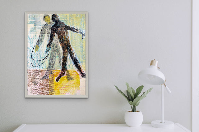 Lerne im geistreich Online-Kurs mit Petra Bergerhoff Mischtechnik Gesichter und Figuren kennen