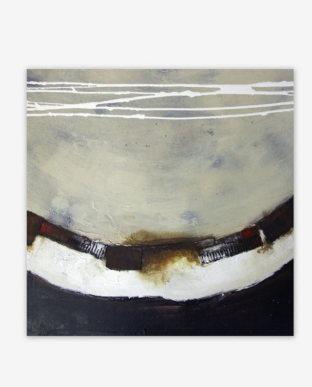 Lerne im geistreich Online-Kurs mit Petra Klos Bitumen - großes Format kennen