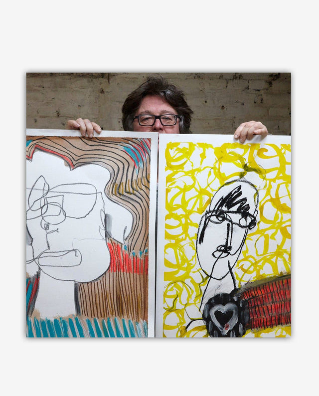 Lerne im geistreich Online-Kurs mit Ramona Hoffmann Die Linie als Einstieg in die Komposition kennen