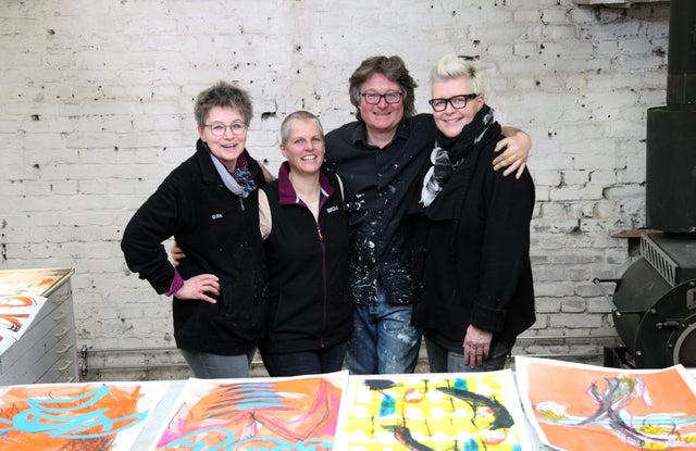 Lerne im geistreich Online-Kurs mit Ramona Hoffmann Die Linie als Einstieg in die Komposition kennen