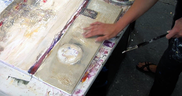 Lerne im geistreich Online-Kurs mit Renate Linnemeier Landschaft als Diptychon kennen