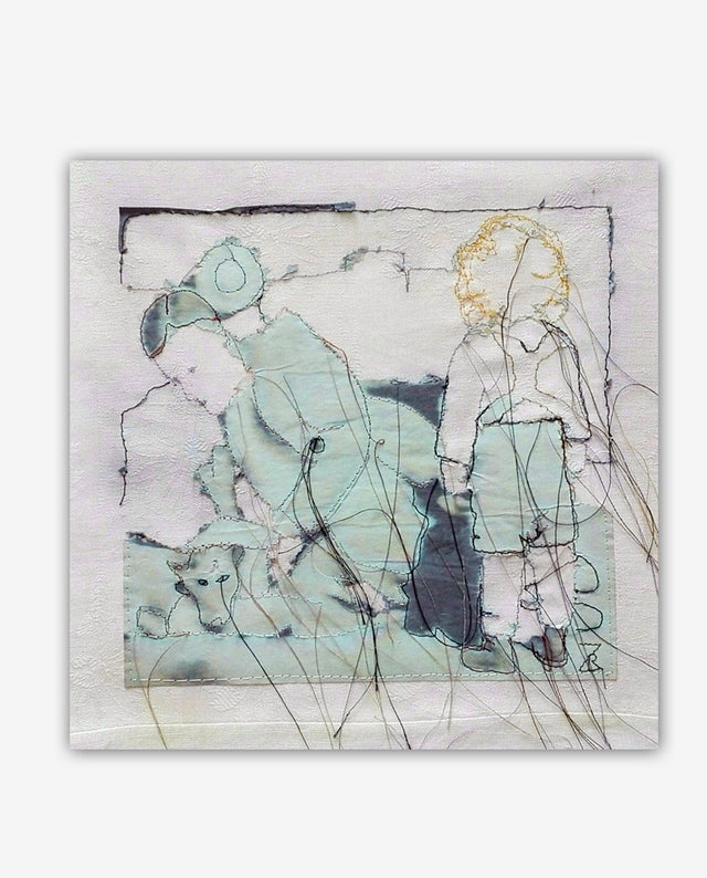 Lerne im geistreich Online-Kurs mit Rita Zepf Textilkunst und Typographie kennen