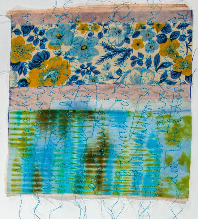 Lerne im geistreich Online-Kurs mit Rita Zepf Textilkunst und Typographie kennen