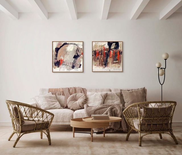 Lerne im geistreich Online-Kurs mit Robert Süess 4 Materialbilder mit Bodenmasse kennen