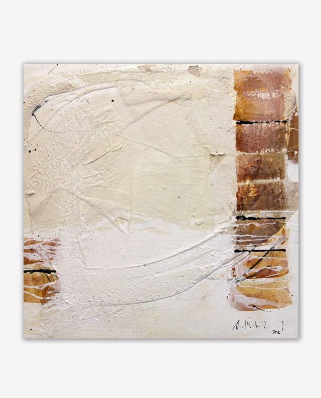 Lerne im geistreich Online-Kurs mit Robert Süess Magie des Materials in Mischtechnik kennen