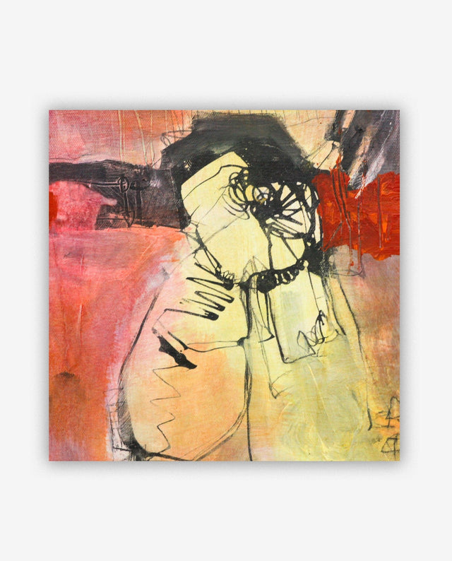 Lerne im geistreich Online-Kurs mit Sabine Kinder Acryl-Mischtechnik und Foto-Transfer kennen