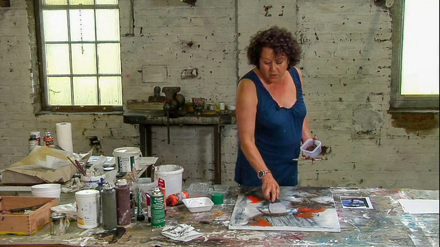 Lerne im geistreich Online-Kurs mit Sonja Schmid Abstraktion nach Photovorlage kennen