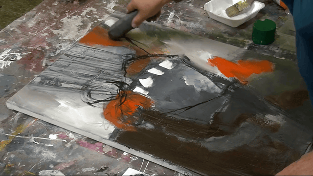 Lerne im geistreich Online-Kurs mit Sonja Schmid Abstraktion nach Photovorlage kennen