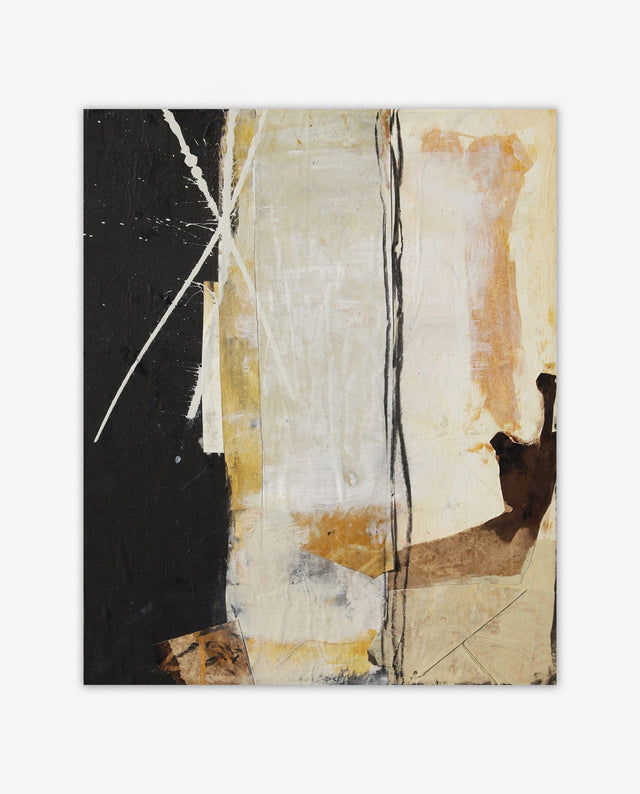 Lerne im geistreich Online-Kurs mit Steffen Rolla 3er-Teilung - Collage und Malerei kennen