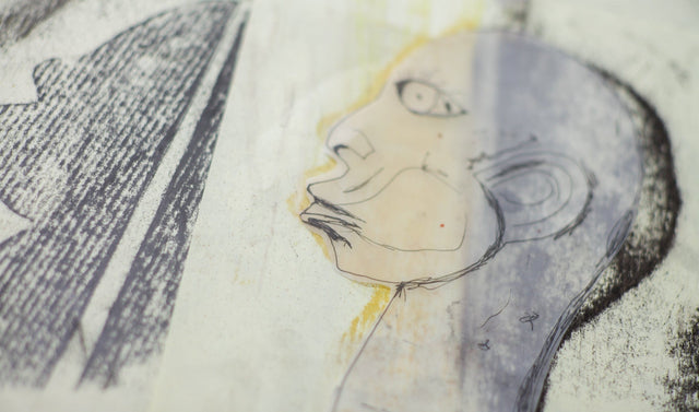 Lerne im geistreich Online-Kurs mit Steffen Rolla Bildideen entwickeln mit Frottage-Technik kennen