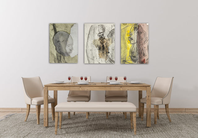 Lerne im geistreich Online-Kurs mit Steffen Rolla Bildideen entwickeln mit Frottage-Technik kennen