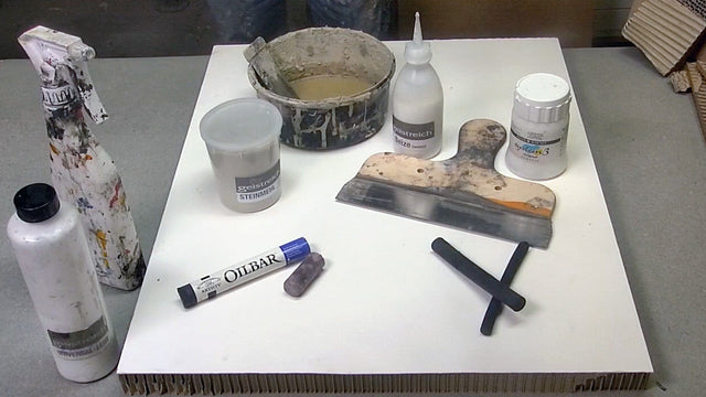 Lerne im geistreich Online-Kurs mit Steffen Rolla Steinmehl, Kohle, Ölstick - Nass in Nass kennen