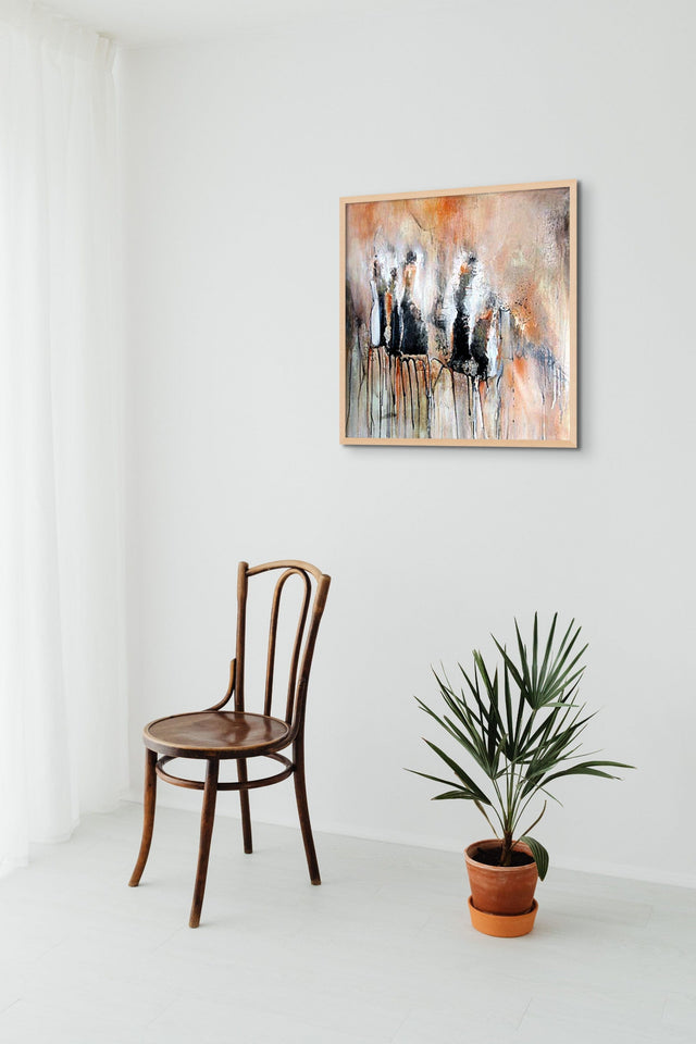 Lerne im geistreich Online-Kurs mit Ute Hoeg Glättespachtel-Technik kennen